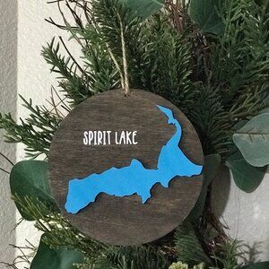 Spirit Lake Idaho Ornament